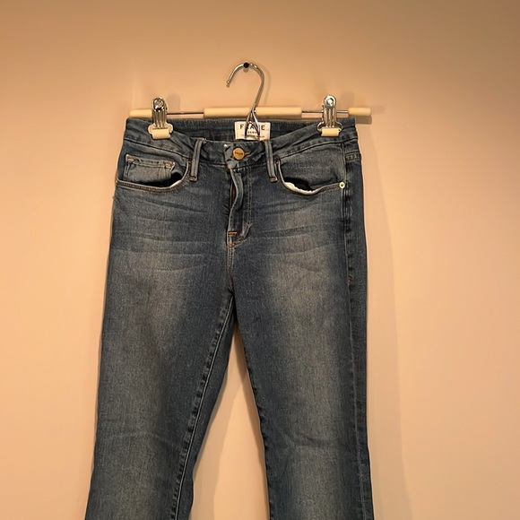 Frame Le Crop Mini Boot Jeans in 26 - Picture 2 of 5